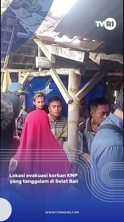 [update] KMP Tunu Pratama Jaya Tenggelam di Selat Bali  #tvri  #news #kapaltenggelam #selatbali