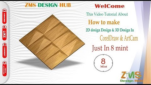 3D Design In Artcam | Create Angled Plane Tool# ZMS DESIGN HUB