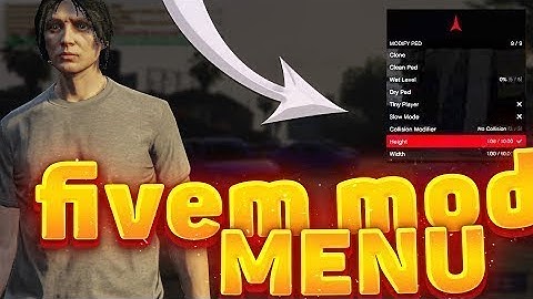 FIVEM HACK | FREE FIVEM MOD MENU | CHEAT GTA 5 | UNDETECTED 2022