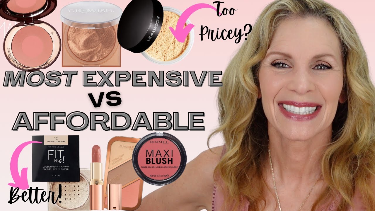 MOST EXPENSIVE vs LOW COST Makeup for Over 50
