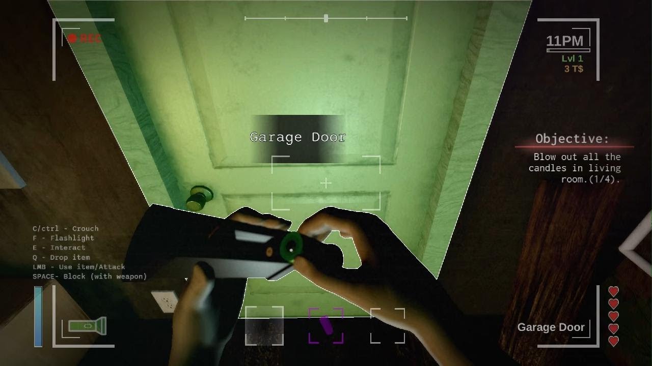 I played a game called paranormal.