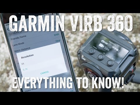 Video: Garmin anunță noua cameră Virb 360