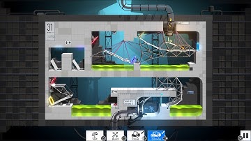 Bridge Constructor Portal Level 31 Rewind