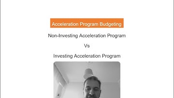 Early Acceleration Level: Acceleration Programs and how they work Module Part 2_CONNECT Project