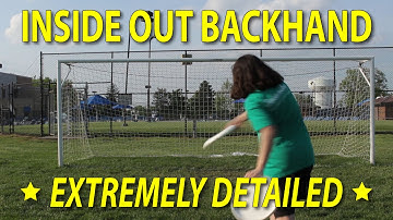 Advanced Frisbee Throws: Inside Out Backhand Tutorial
