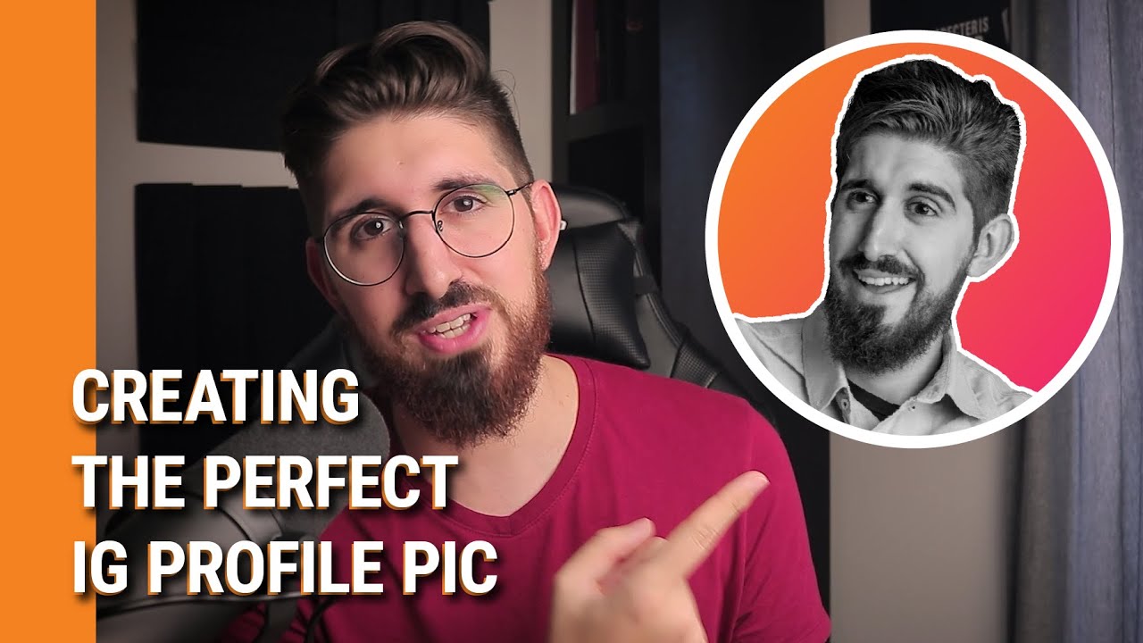 How to create the perfect IG profile picture? - YouTube
