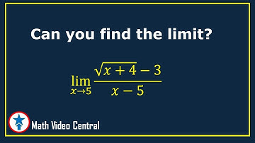 Finding Limit by Rationalizing the Numerator | Calculus | Math Video Central
