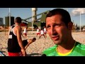 Spanish beach handball refs are great to watch