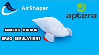 Aptera + AirShaper | Physical Mirror Drag Simulation