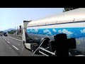 Короткий  обзор цистерны для перевозки опасного груза(ADR ) - Газ пропан. Италия