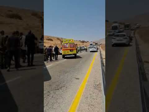 فيديو من مكان عملية إطلاق النار تجاه حافلة للمستوطنين في غور الأردن خل فت إصابتين جراح خطيرة