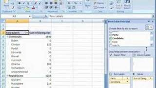 How to Analyze Data with Pivot Tables in Excel 2007