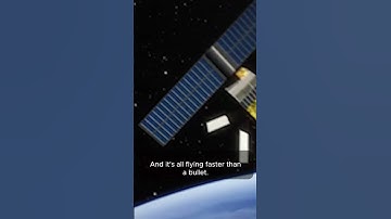 Space junk?☄️🛰️ || #space #junk #spacejunk #rocket #debris #nasa #satellite #astronaut #garbage