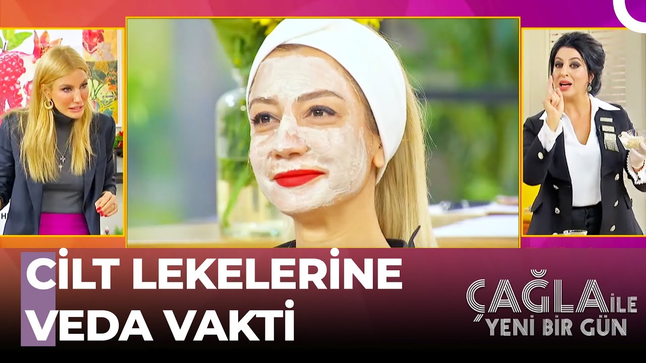 Leke Yok Edici Beyaz Melek Maskesinin Tarifi - Çağla ile Yeni Bir Gün 711. Bölüm