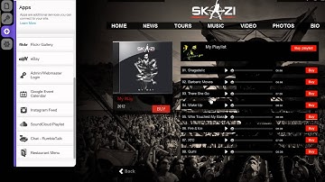HTML Website Builder | Share your SoundCloud playlists
