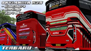 TERBARU || Kodename Skylander R25 ERG99 X FZA. Livery Agra Mas Borlindo Halmahera. Bussid screenshot 1