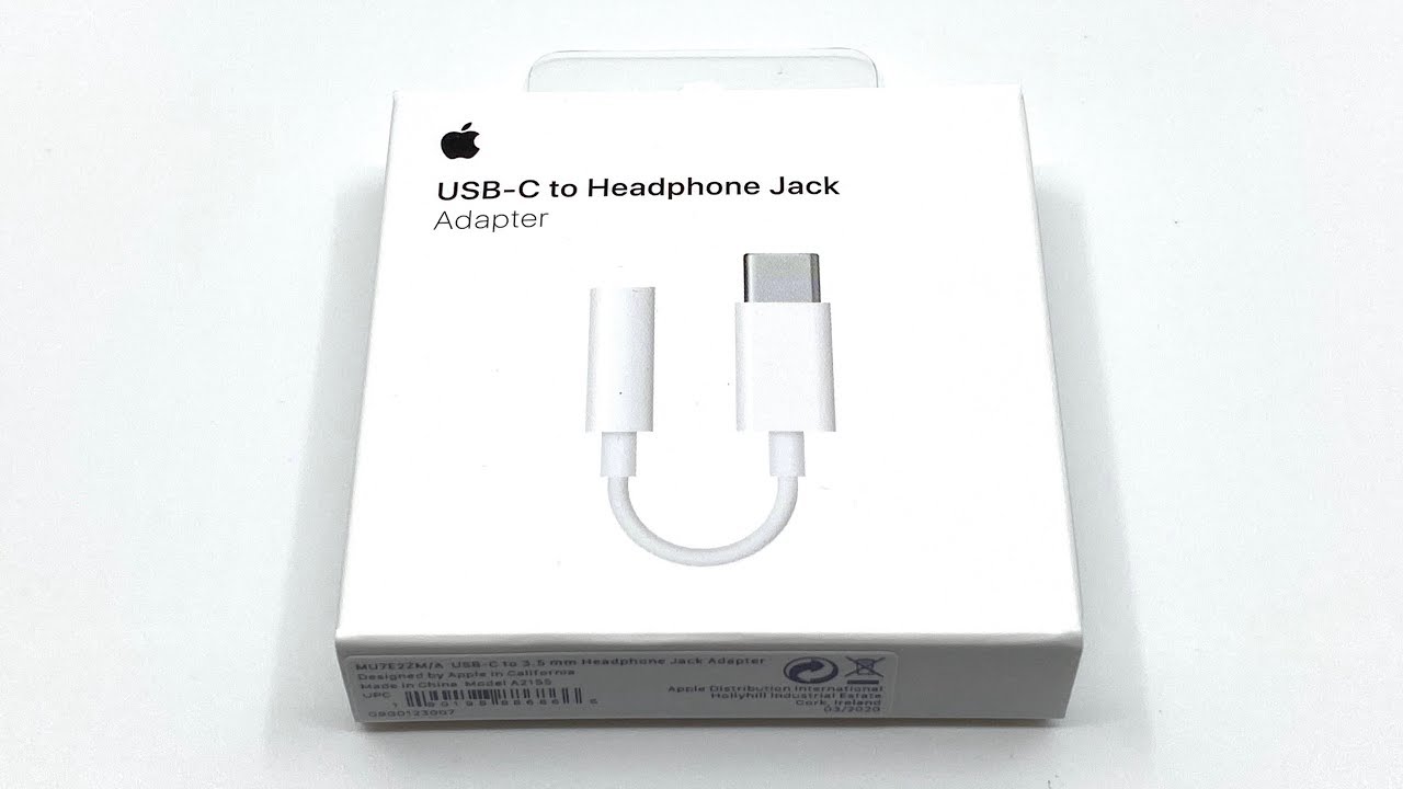 lærken Beliggenhed sagtmodighed Apple USB-C to Headphone Jack Adapter - YouTube