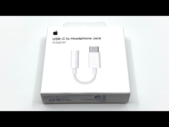 Apple USB-C to Headphone Jack Adapter