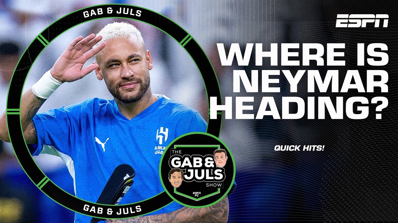 Could Neymar return to Santos? João Félix to AC Milan? Mbappe finds his form! QUICK HITS | ESPN FC