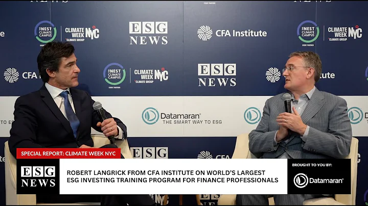 Inside CFA Institute: The World’s Largest ESG Investing Training Program for Finance Professionals