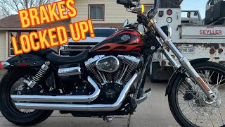 Harley Davidson Brakes Are Sticking!