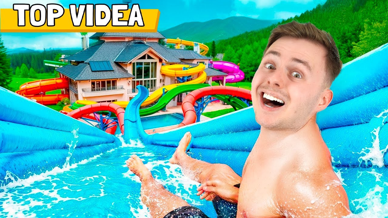 Přeměnil Jsem Svůj Dům Na AQUAPARK!