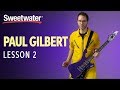 Paul Gilbert Guitar Lesson 2: Ode to Two Pats (Travers & Thrall)