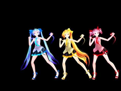 【MMD】LOVE&JOY   ミクネルテト MIKU NERU TETO