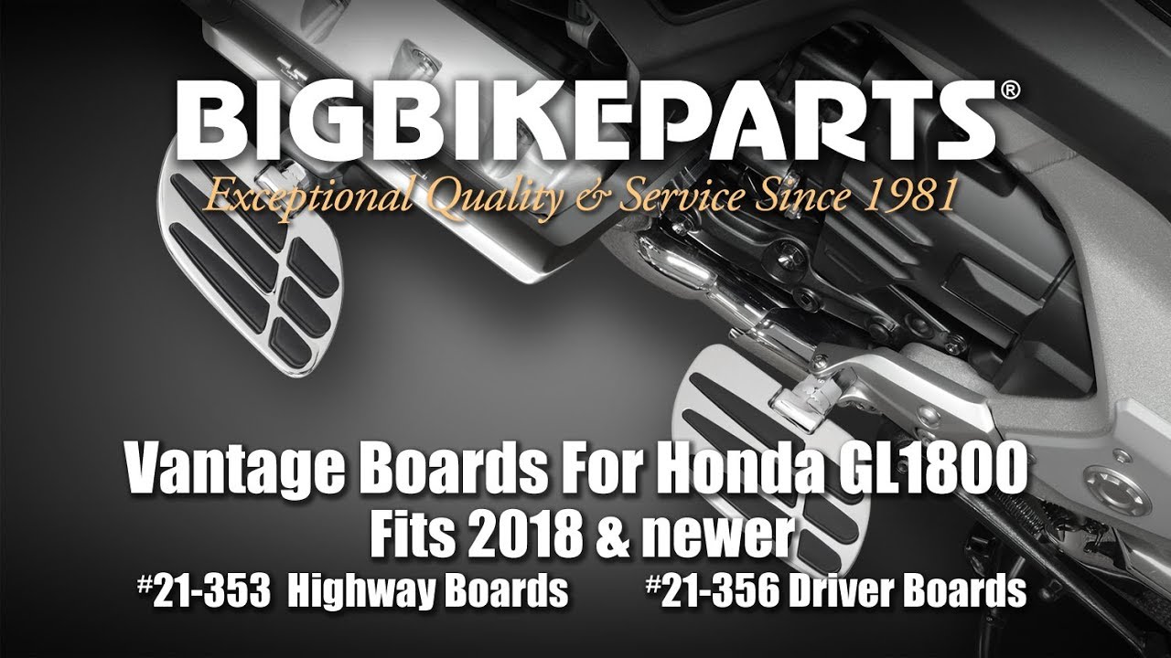 Vantage Boards for Honda GL1800 (2018 & newer)