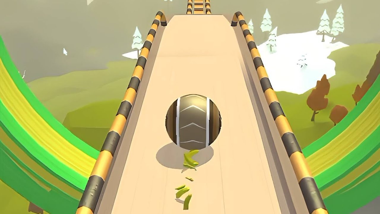 Action Balls Gyrosphere Race Gameplay Level 1443