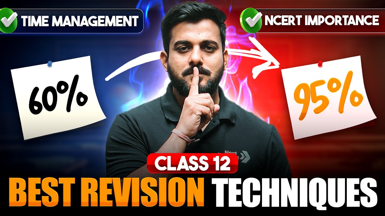 How to Revise in Class 12th for Your Board Exams 🎯| Best Revision ...