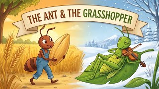 The Ant and the Grasshopper 🐜🦗 | The Power of Hard Work | Moral Story for Kids #story #viral 