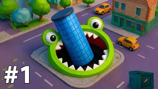 Hole.io - MAX LEVEL Gameplay! NEW GAME! #1  screenshot 5