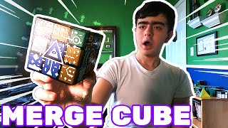 Famous MERGE Cube | Solving A Virtual Rubik's Cube In AR! Wealth