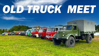 OLD TRUCK MEET  Gaz AA, Ford BB, MAZ 502, Ikarus, MAN, Volvo, VW Typ 82  Vanade Veokate sõit 2023