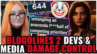 Bloodlines 2 Devs DAMAGE CONTROL &amp; Media SHILLS For Them, Playercounts FLATTEN &amp; Scores Are TERRIBLE