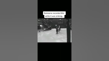 Footage Of Titanic Sinking NO ONE Saw Before! #Shorts