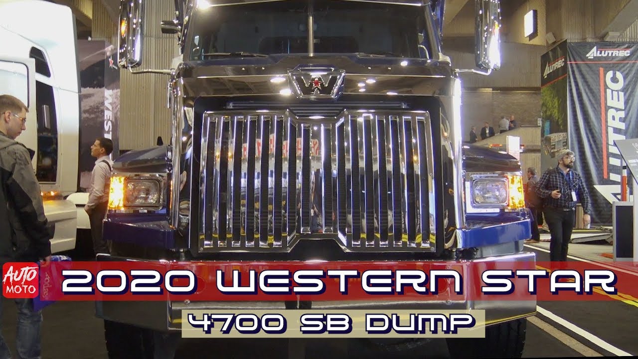 2020 Western Star 4700 Sb Dump Exterior And Interior Expocam 2019