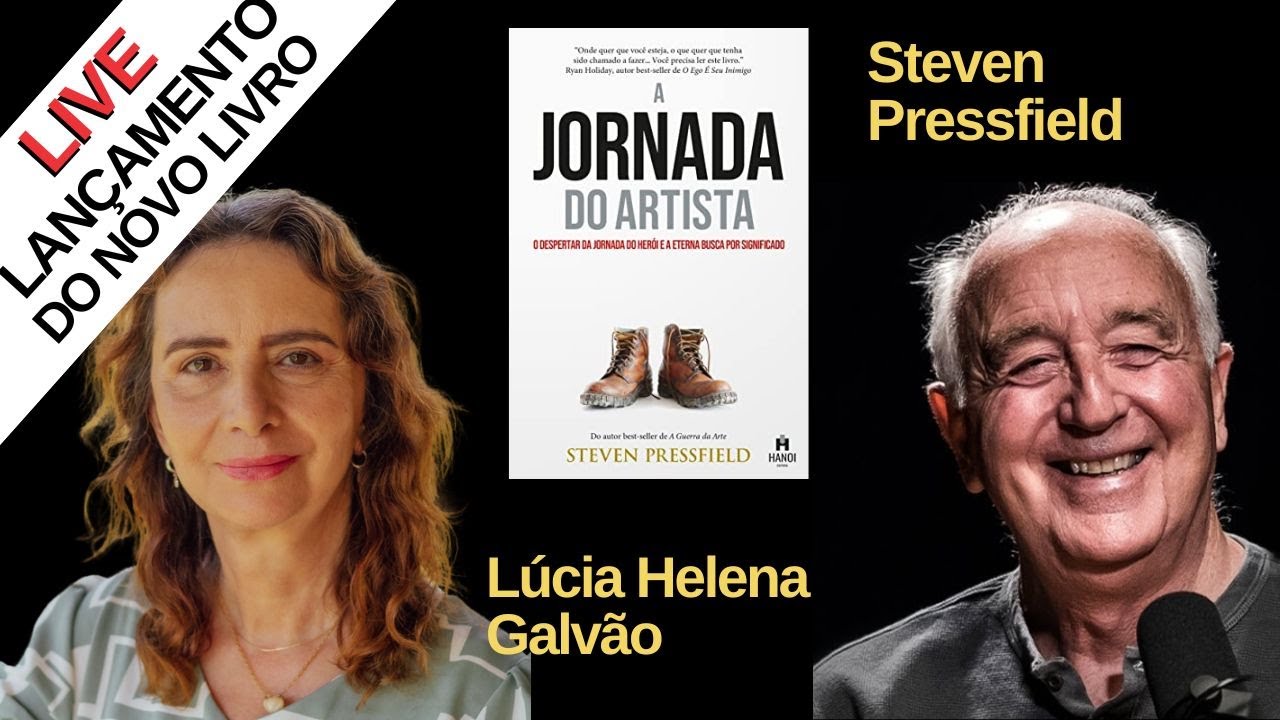 STEVEN PRESSFIELD LANÇA SEU LIVRO A Jornada do Artista - Lúcia