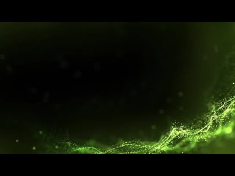 Green Organic Background Stock Motion Graphics