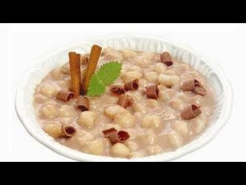 RECEITA DE PÁSCOA: CANJICÃO OU CANJICA DOCE