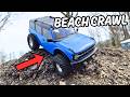 Mini Rock Crawler RC Car Beach Crawl