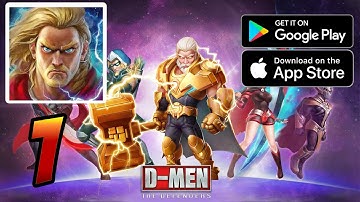 D-MEN：The Defenders - Gameplay Walkthrough Part 1 (iOS | Android)
