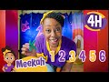 Games, Counting & Fun! Meekah Visits the Museum! 🎲 | 4 HR OF MEEKAH! | Educational Videos for Kids