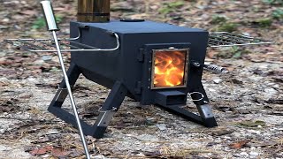 캠핑용 감성 우드 스토브 만들기 /화목난로/Making a camping sensibility firewood stove