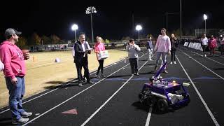 Dr. Steve Walts drives our robot!