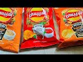 تجربه اطعم شيبسي الجديدة بمناسبه العيد شيبسي ب طعم صوص البرجر و كاتشب طماطم من هاينز وصوص الباربيكيو 