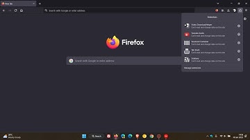 How to remove the new Extensions button in Firefox 109