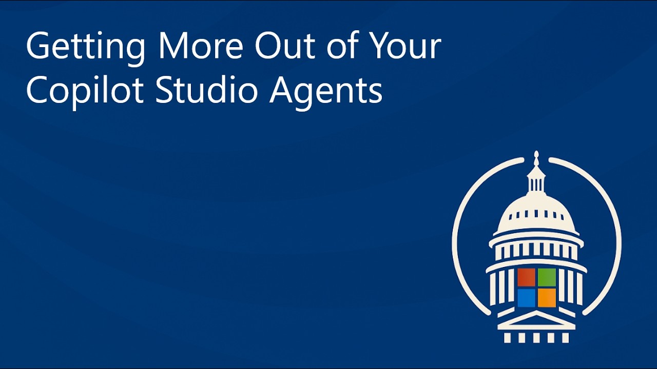 Getting More Out of Your Copilot Studio Agents - YouTube