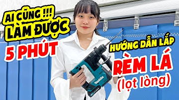 Hướng dẫn cách lắp đặt thi công rèm lá dọc lọt lòng khung cửa sổ đơn giản